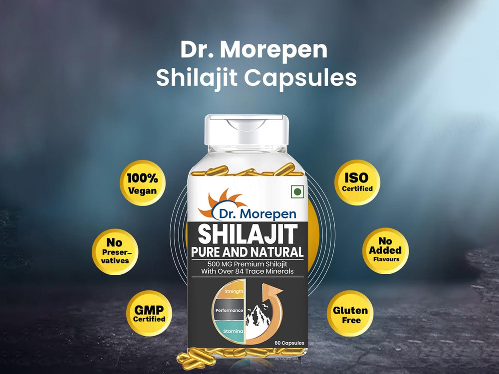 Dr. Morepen Shilajit Pure And Natural Capsule