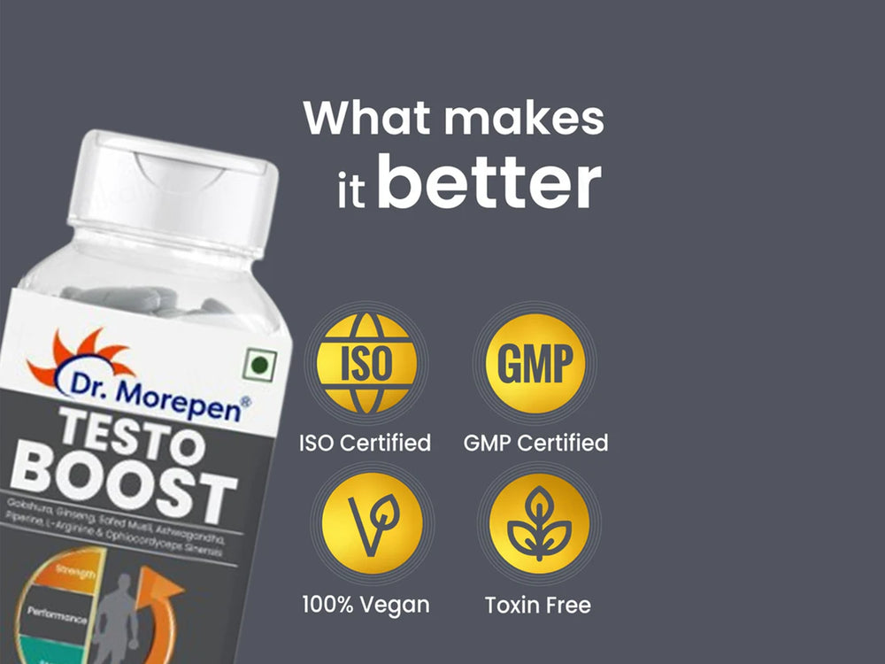 Dr. Morepen Testo Boost Nutraceutical Tablet