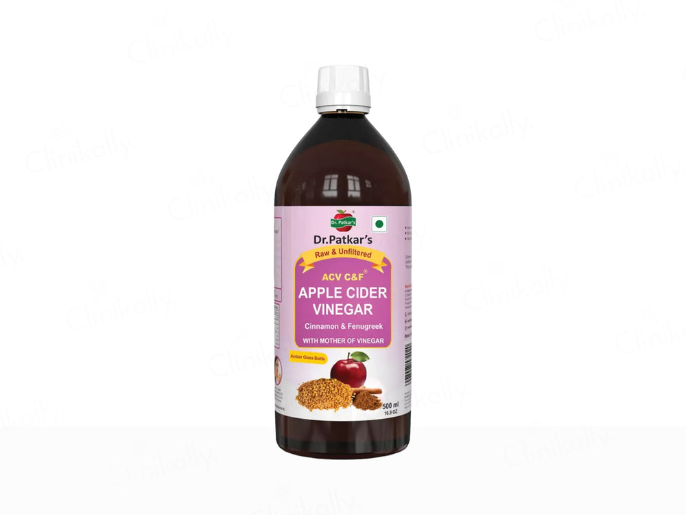 Dr. Patkar's ACV C&F Cinnamon & Fenugreek Apple Cider Vinegar