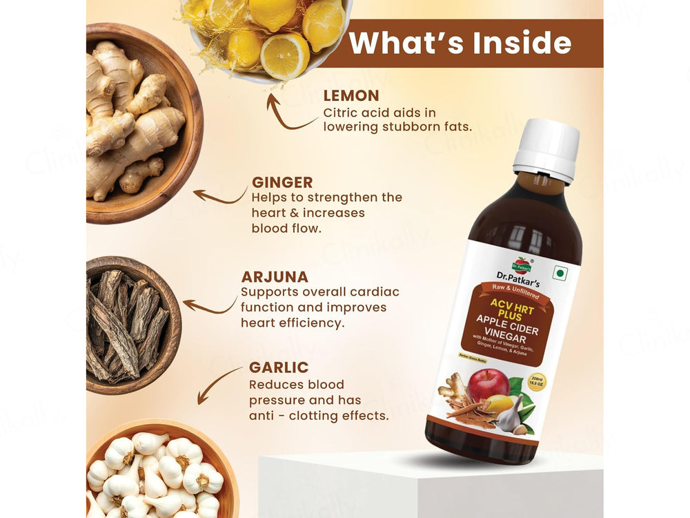 Dr. Patkar's ACV HRT Plus Apple Cider Vinegar