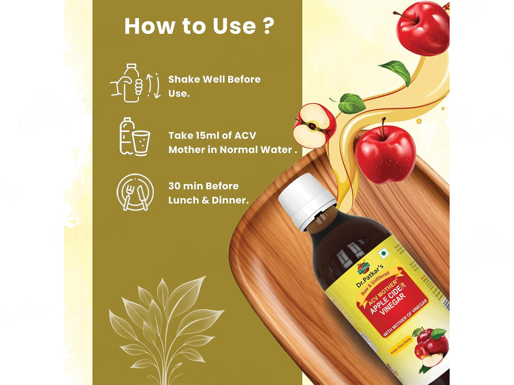 Dr. Patkar's ACV Mother Apple Cider Vinegar