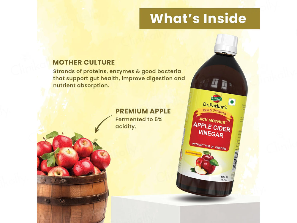 Dr. Patkar's ACV Mother Apple Cider Vinegar