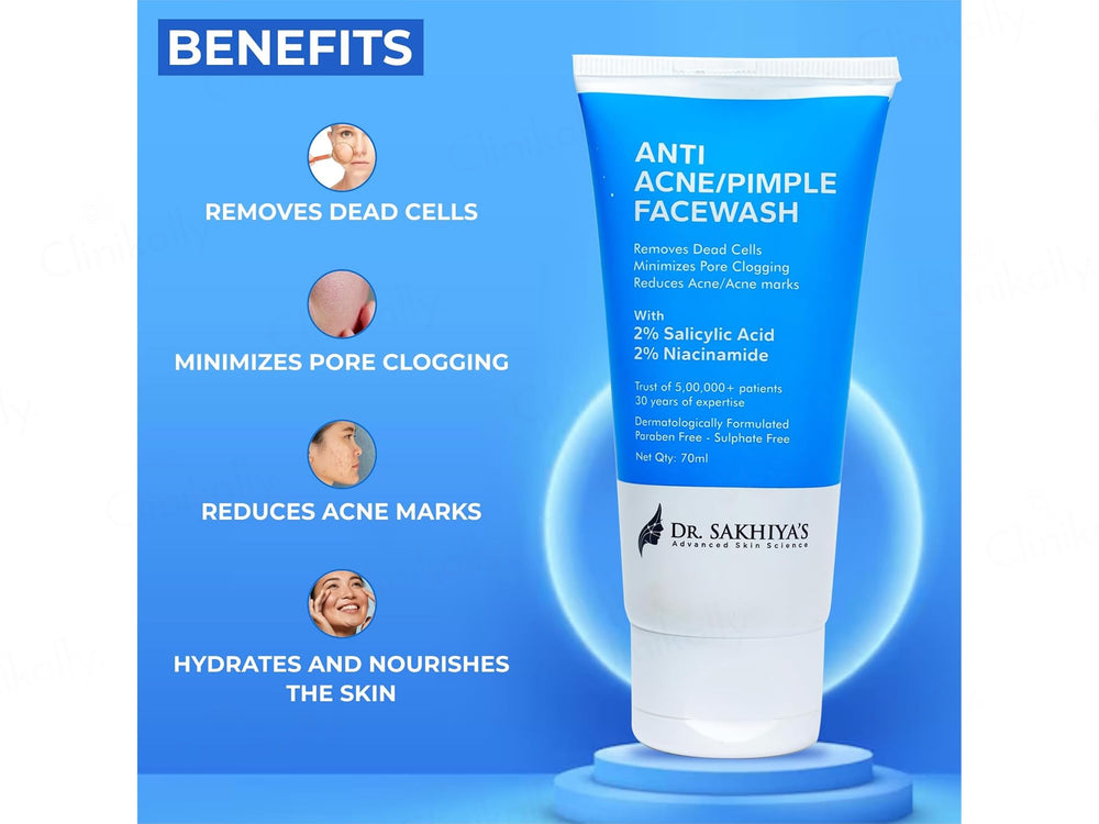 Dr. Sakhiya’s Acne & Pimple Face Wash