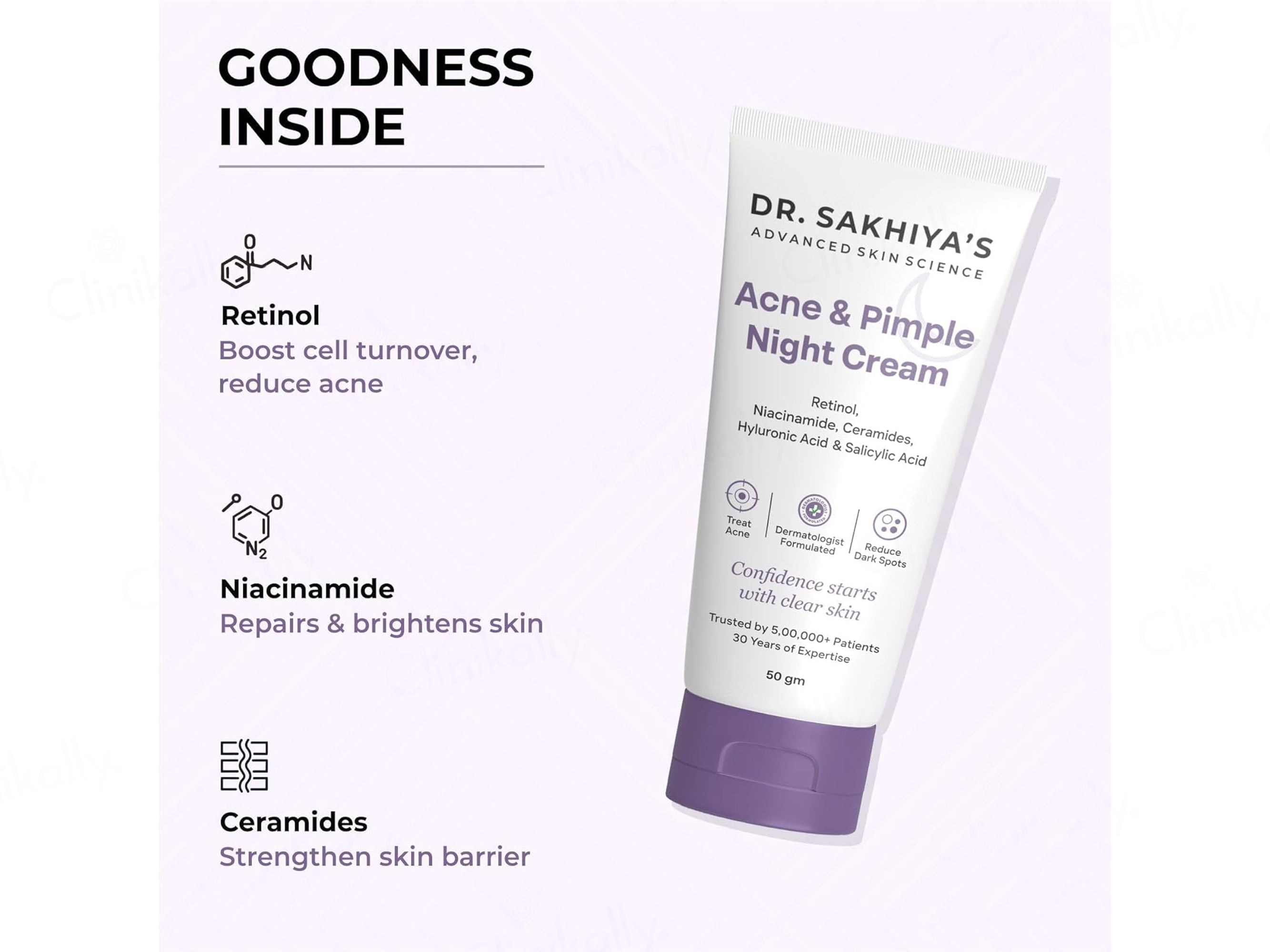 Dr. Sakhiya’s Acne & Pimple Night Cream