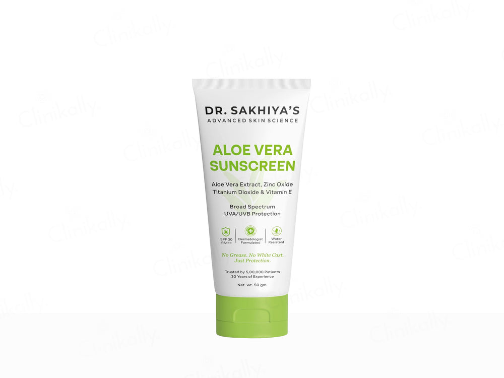 Dr. Sakhiya’s Aloe Vera Sunscreen SPF 30 PA+++