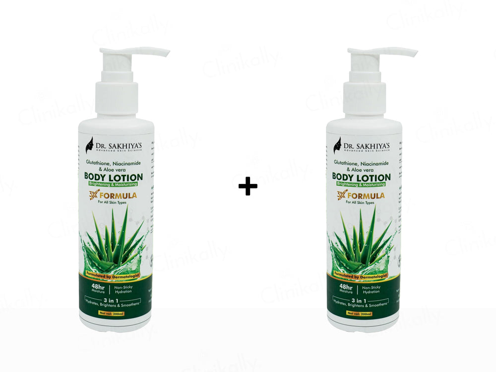 Dr. Sakhiya’s Aloe Vera Whitening & Moisturising Body Lotion