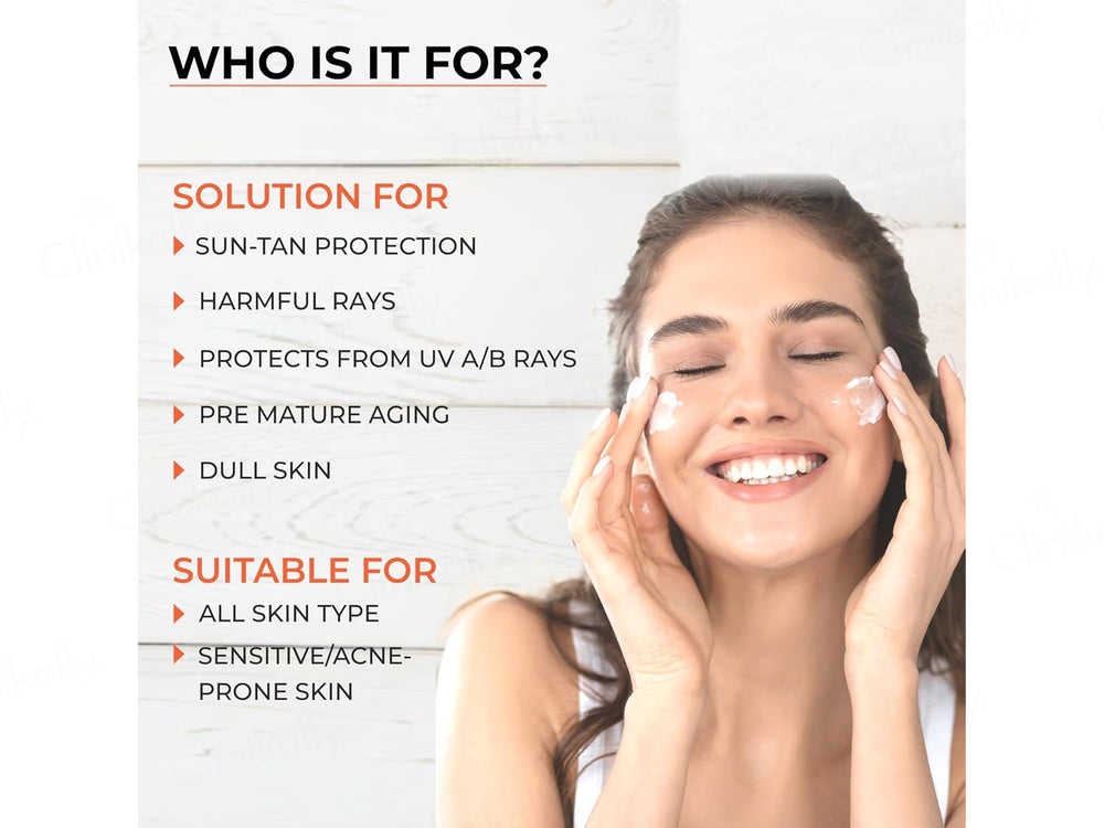 Dr. Sakhiya’s Hyaluronic Sunscreen SPF 50 PA+++