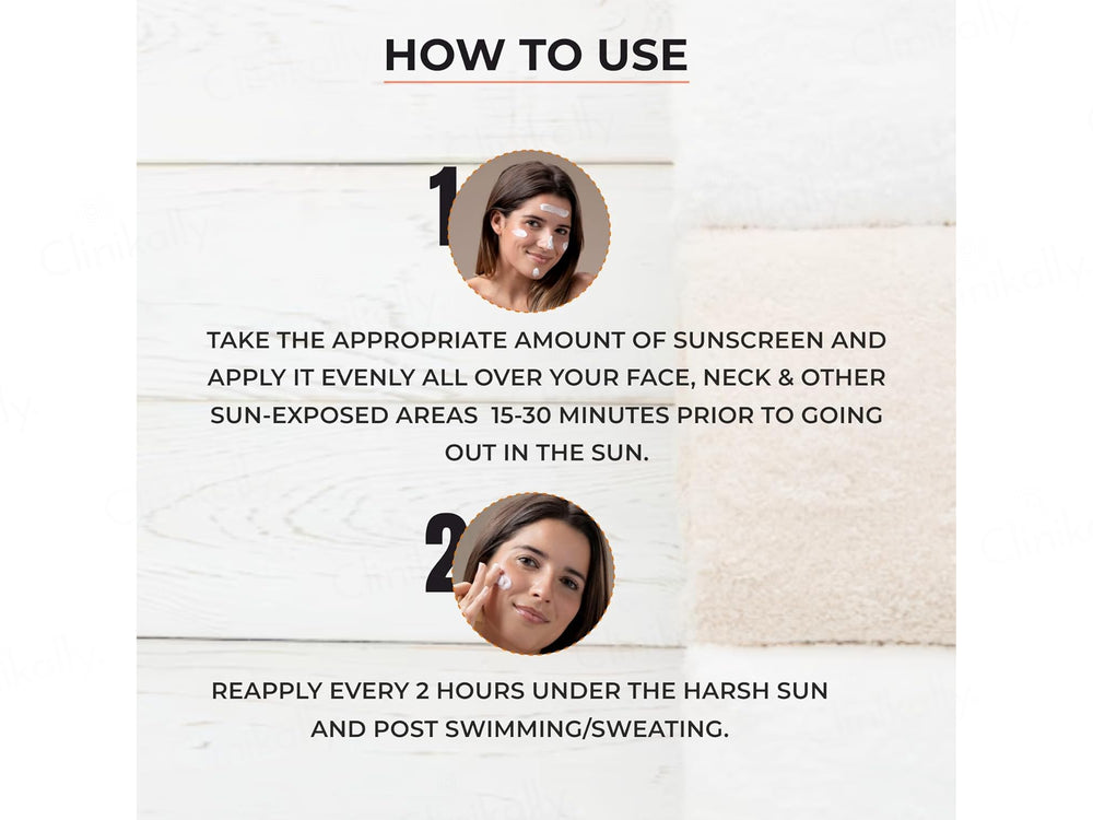Dr. Sakhiya’s Hyaluronic Sunscreen SPF 50 PA+++