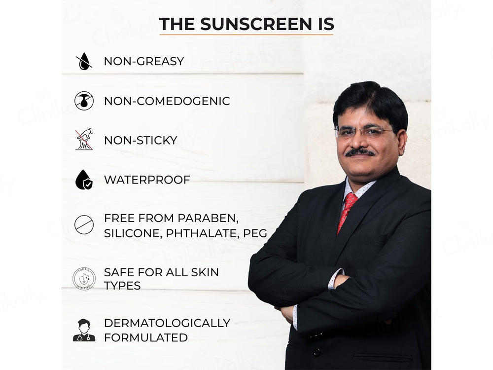 Dr. Sakhiya’s Hyaluronic Sunscreen SPF 50 PA+++