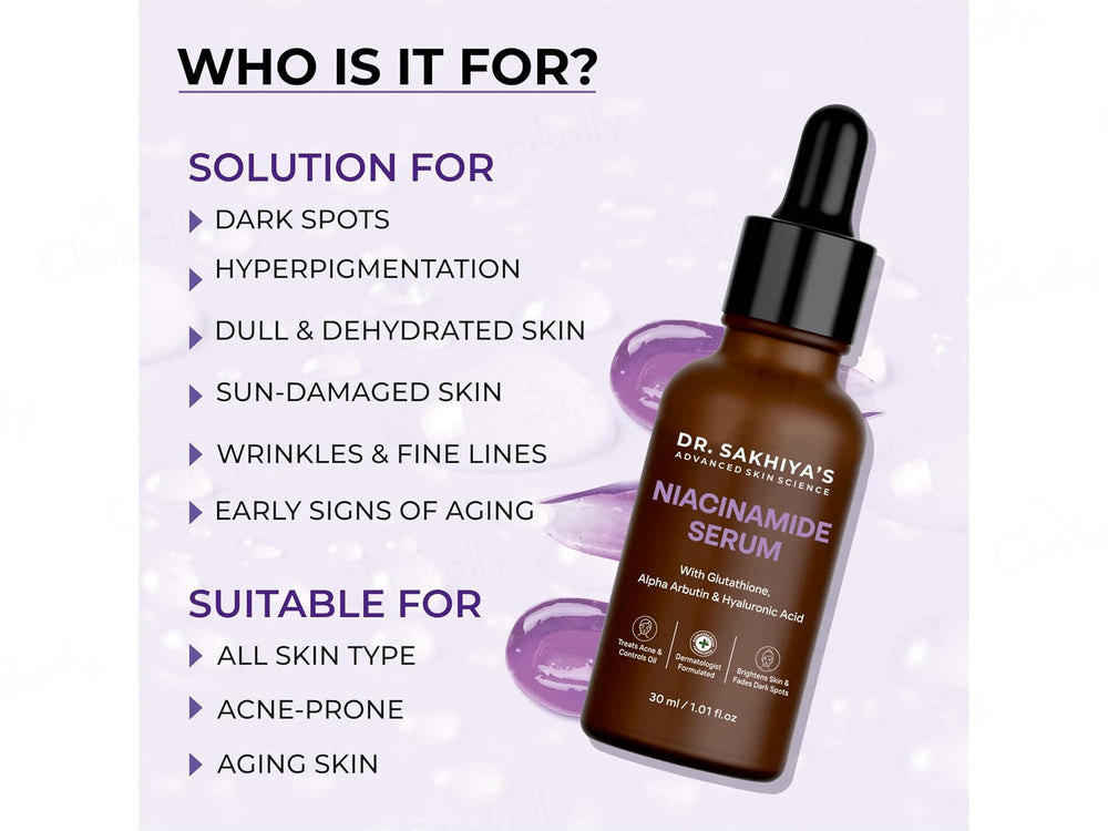 Dr. Sakhiya’s Niacinamide Face Serum
