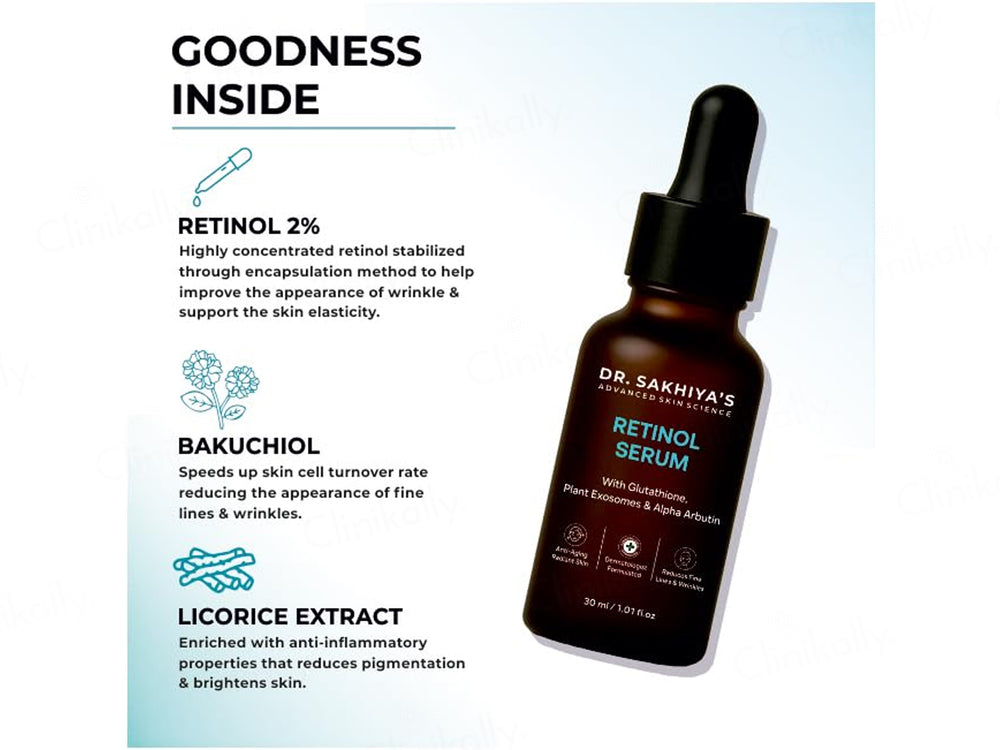 Dr. Sakhiya’s Retinol Face Serum
