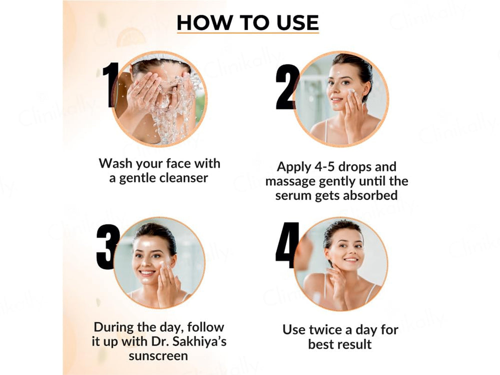 Dr. Sakhiya’s Vitamin C Face Serum