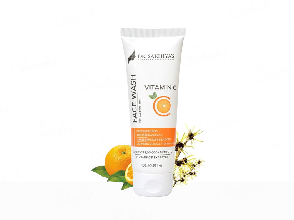 Dr. Sakhiya’s Vitamin C Skin Brightening Face Wash