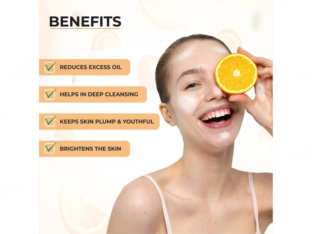 Dr. Sakhiya’s Vitamin C Skin Brightening Face Wash