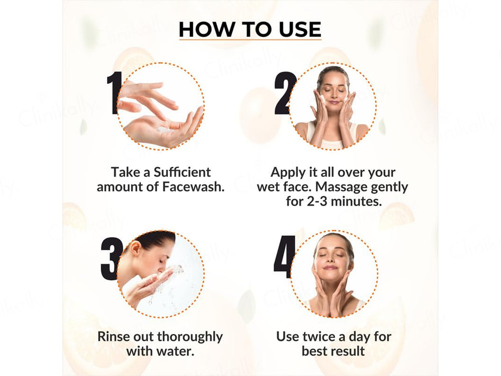 Dr. Sakhiya’s Vitamin C Skin Brightening Face Wash