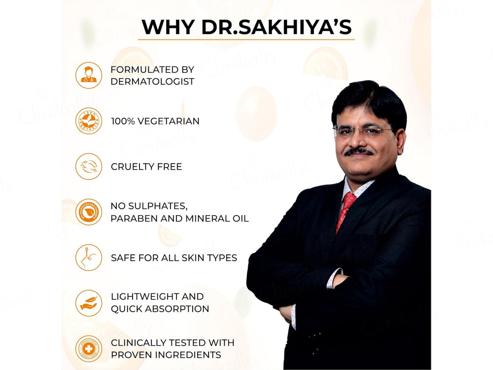 Dr. Sakhiya’s Vitamin C Skin Brightening Face Wash