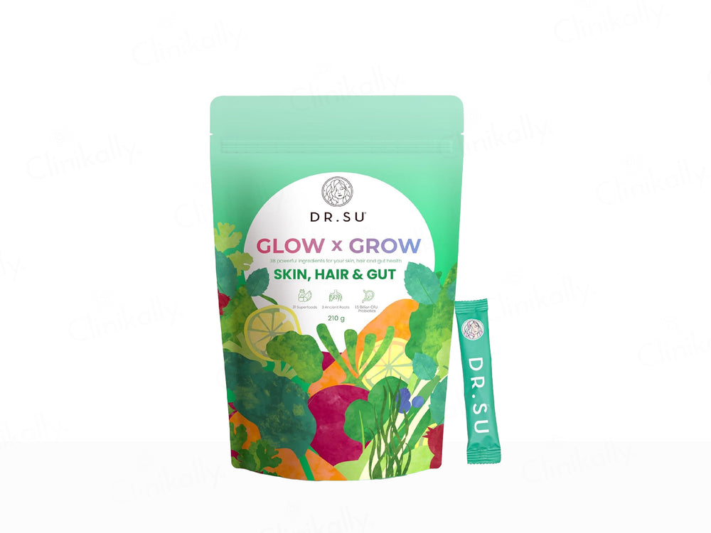 Dr. Su Glow x Grow Skin, Hair & Gut Supplement Powder