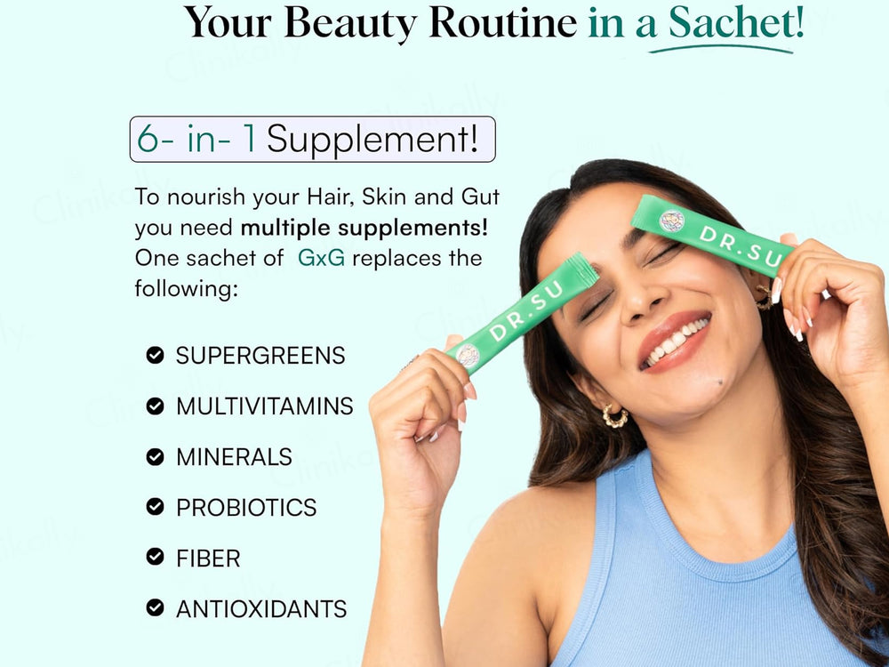 Dr. Su Glow x Grow Skin, Hair & Gut Supplement Powder