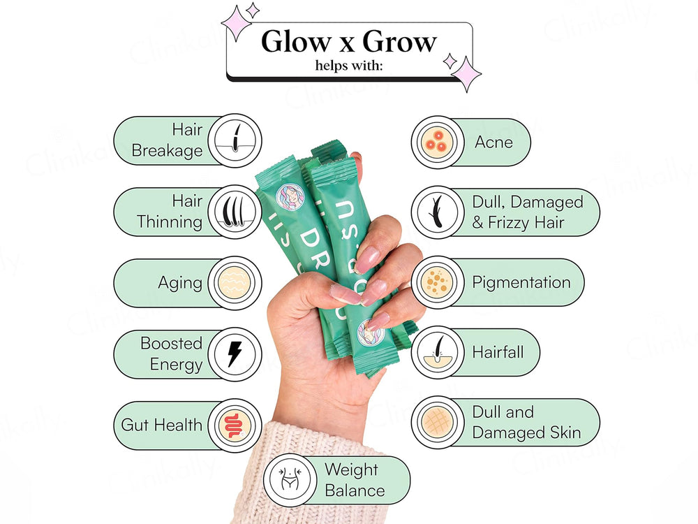 Dr. Su Glow x Grow Skin, Hair & Gut Supplement Powder