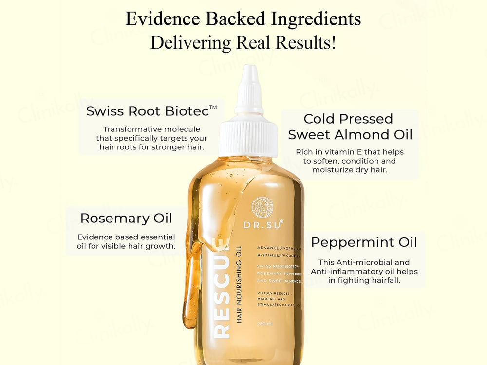 Dr. Su Rescue Hair Nourishing Oil