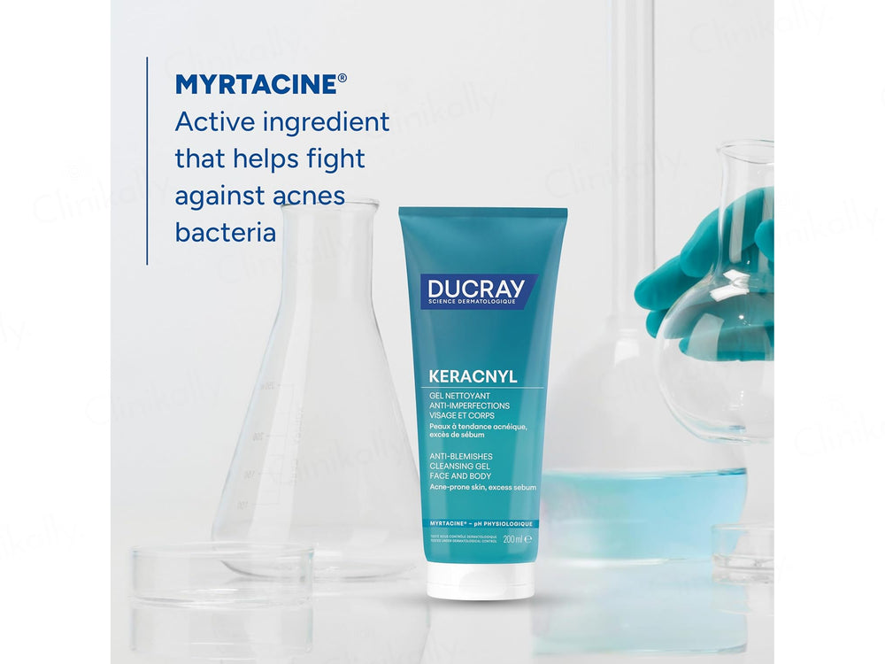 Ducray Keracnyl Gel Nettoyant Anti-Blemishes Cleansing Gel