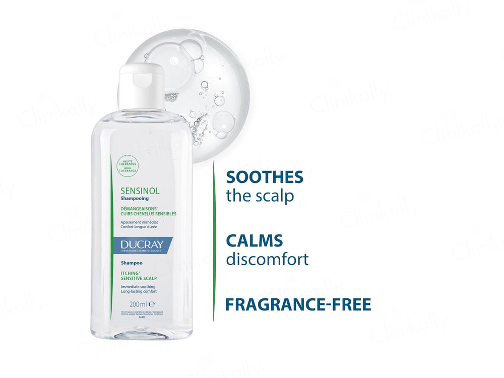 Ducray Sensinol Anti-Itching Shampoo For Sensitive Scalp