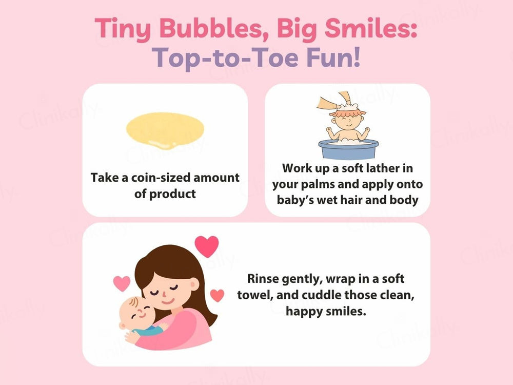 Earth Baby Top To Toe Baby Wash For Hair & Body