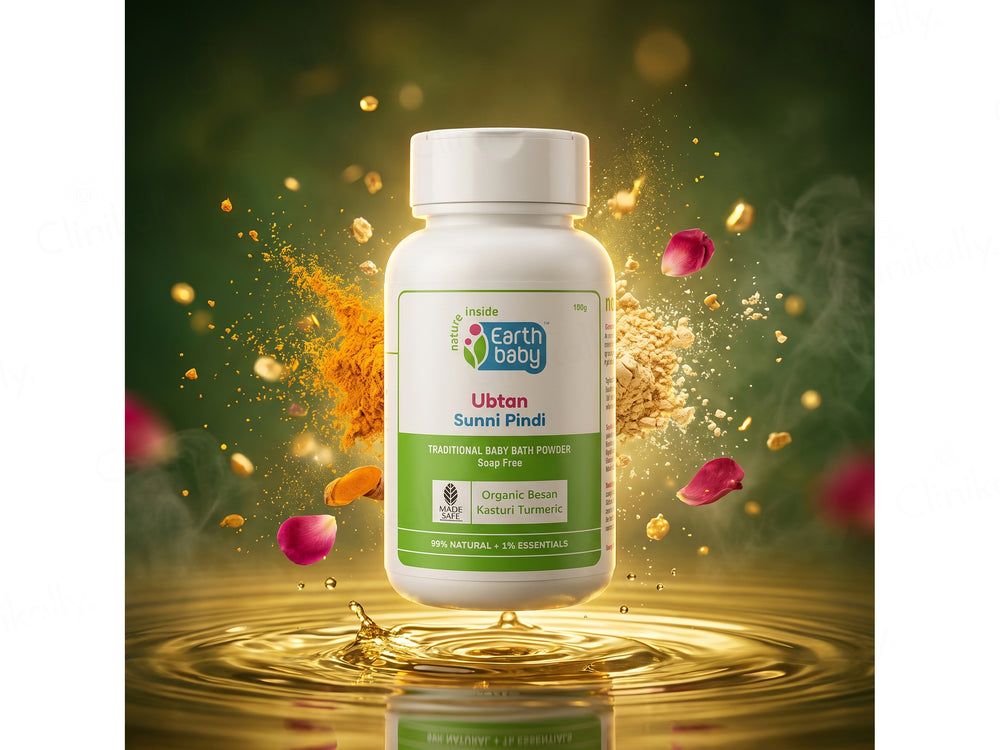 Earth Baby Ubtan Sunni Pindi Traditional Baby Bath Powder
