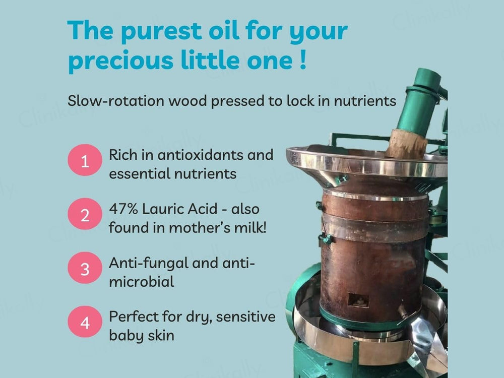 Earth Baby Virgin Coconut Oil For Hair & Body Massage