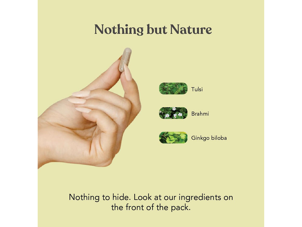 Earthful Foglift Support Focus Nutraceutical Veg Capsule