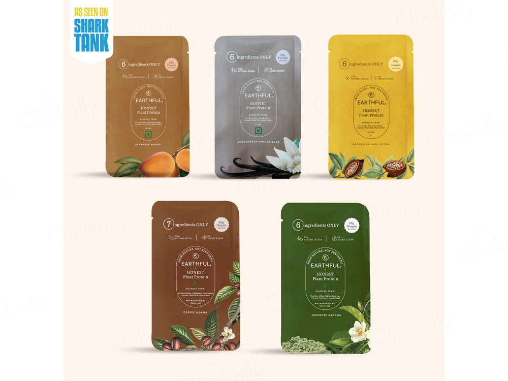 Earthful Honest Plant Protein Nutraceutical Powder (Assorted Flavours)