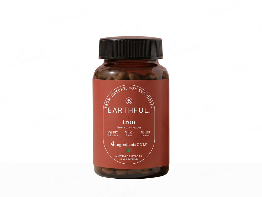 Earthful Iron Nutraceutical Veg Capsule
