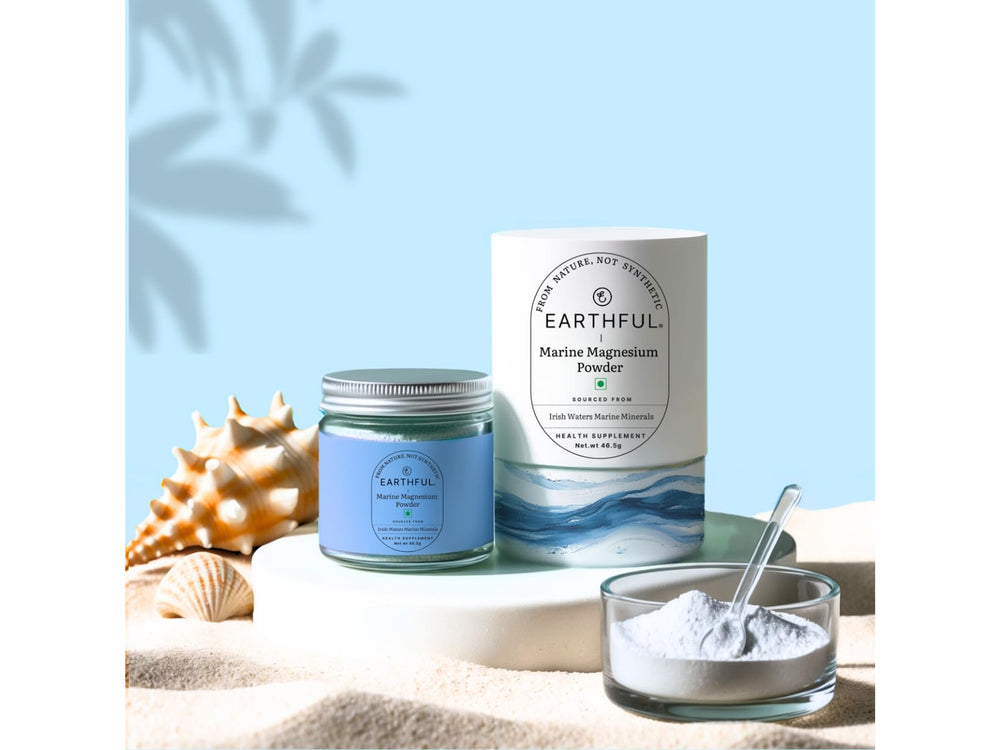 Earthful Marine Magnesium Health Supplement Powder