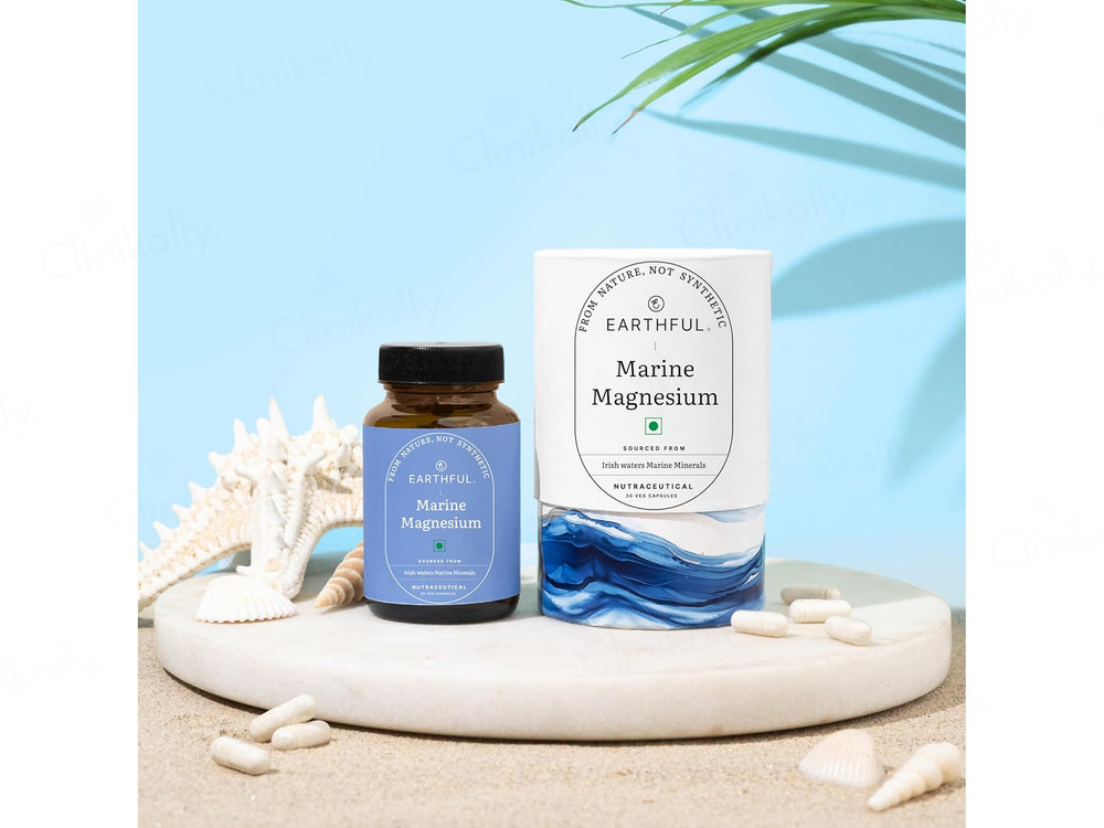 Earthful Marine Magnesium Nutraceutical Veg Capsule