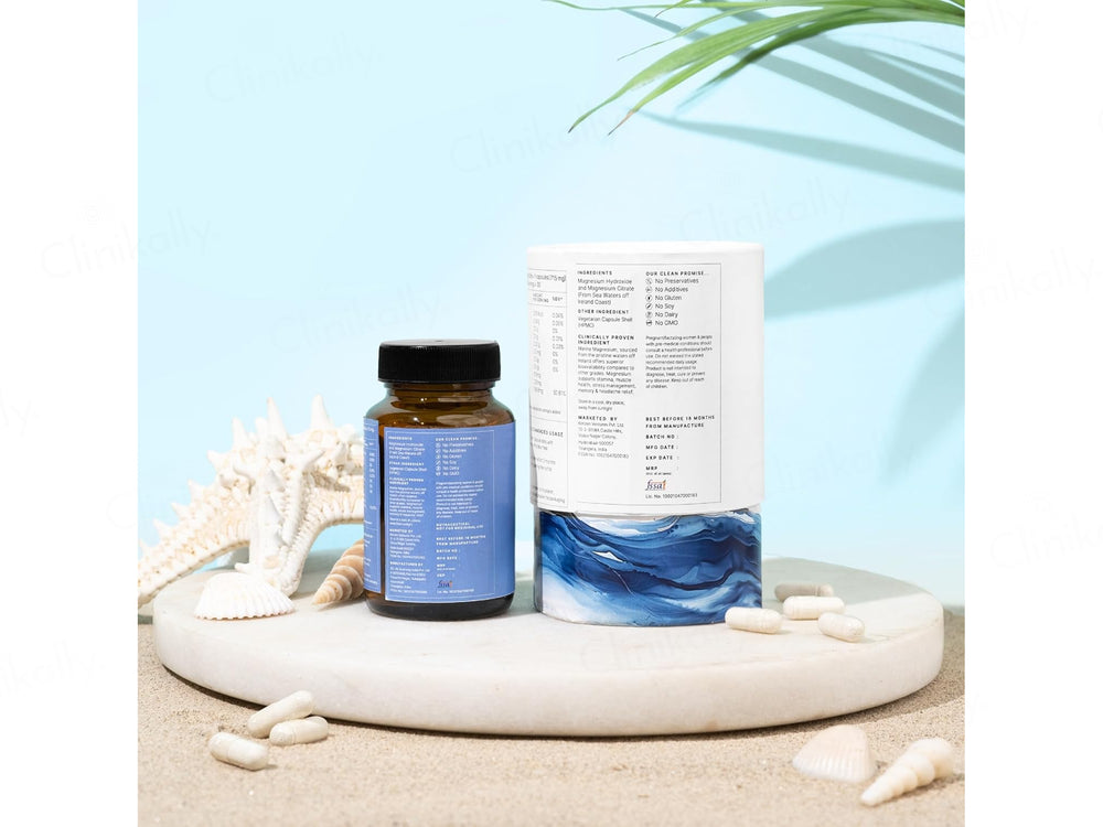 Earthful Marine Magnesium Nutraceutical Veg Capsule