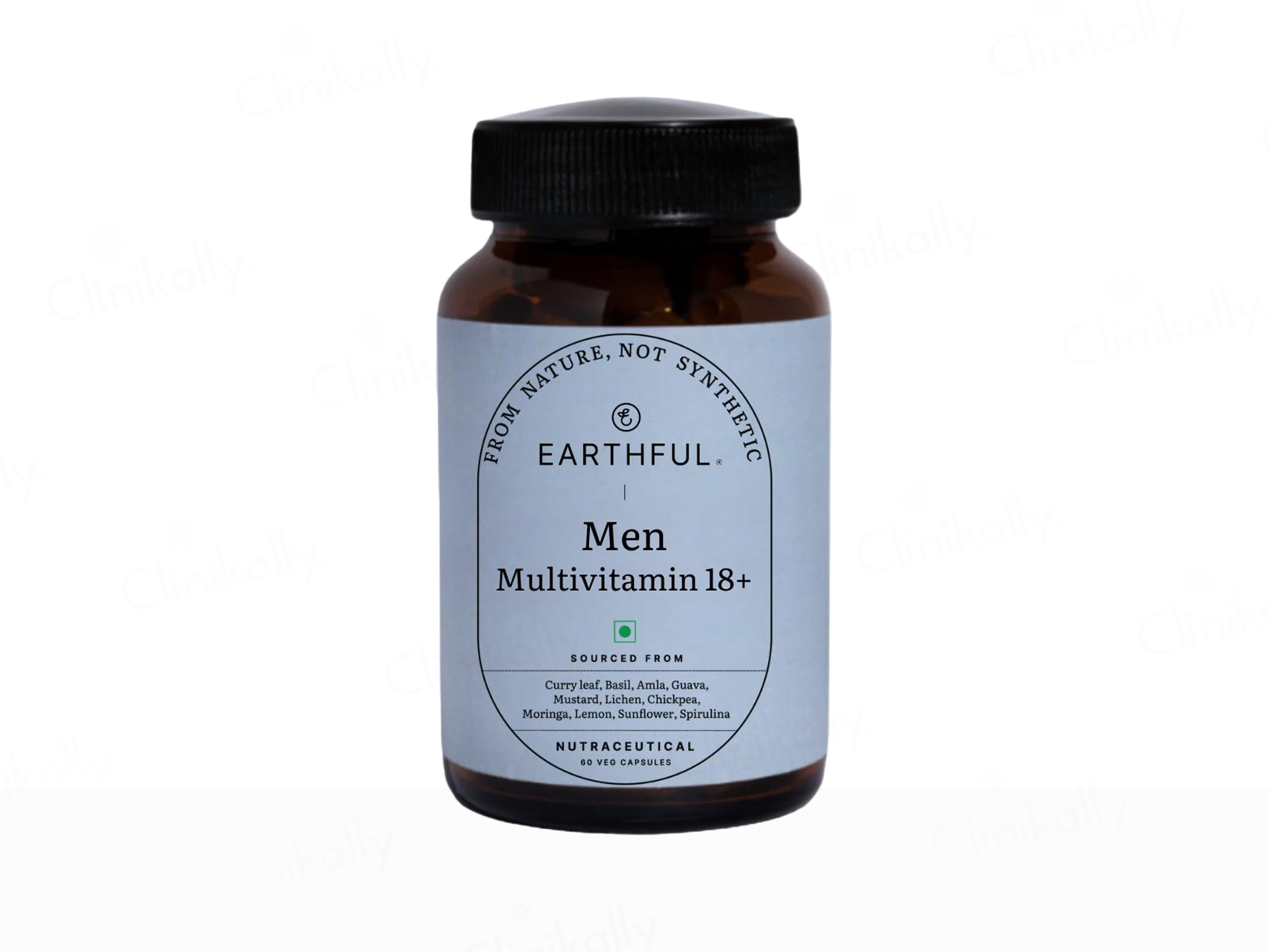 Earthful Men Multivitamin 18+ Nutraceutical Veg Capsule