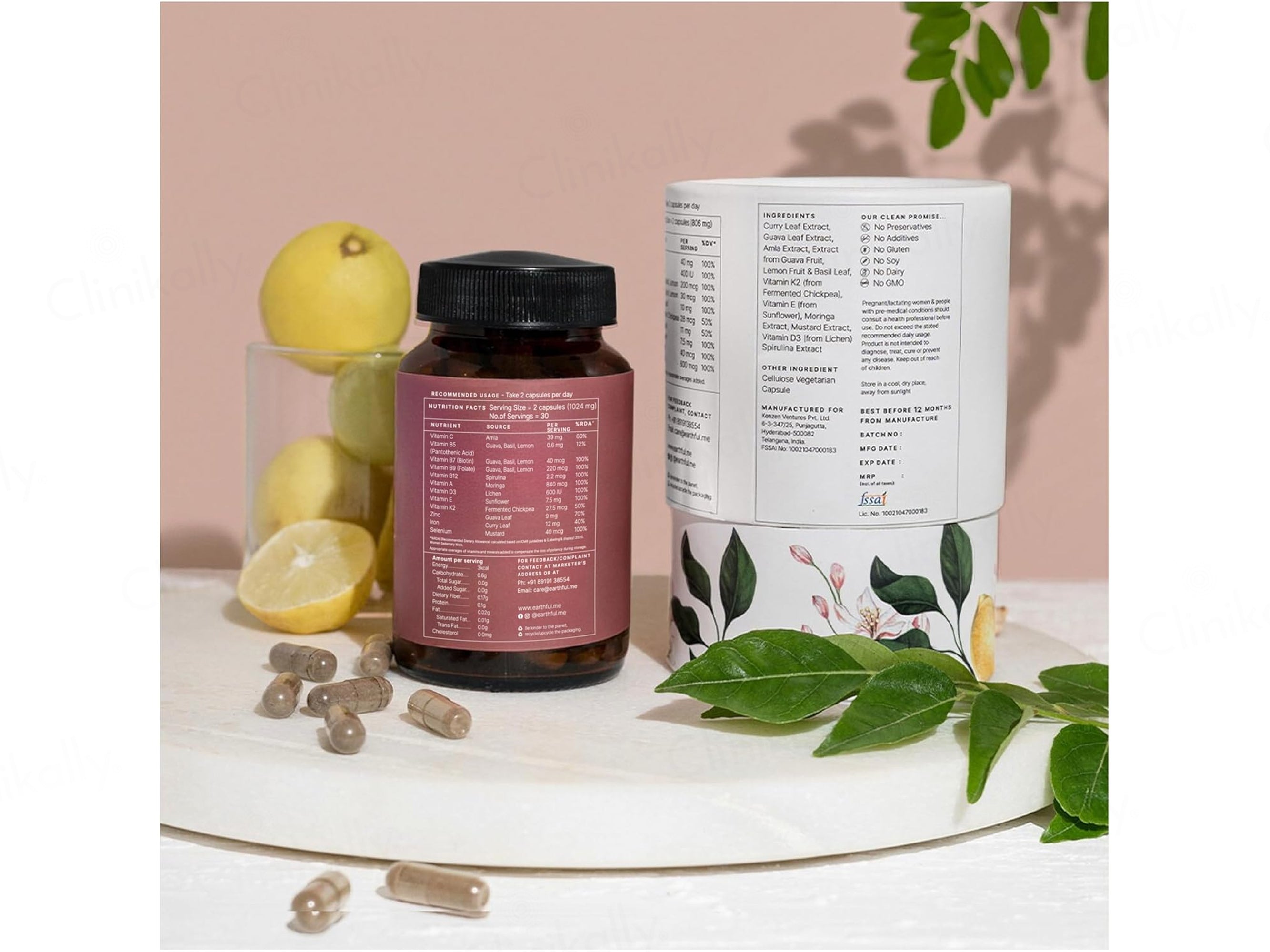 Earthful Women Multivitamin 18+ Nutraceutical Veg Capsule