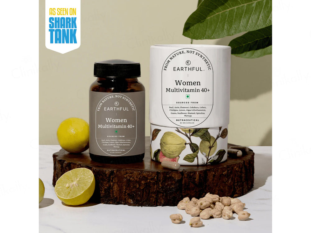 Earthful Women Multivitamin 40+ Nutraceutical Veg Capsule
