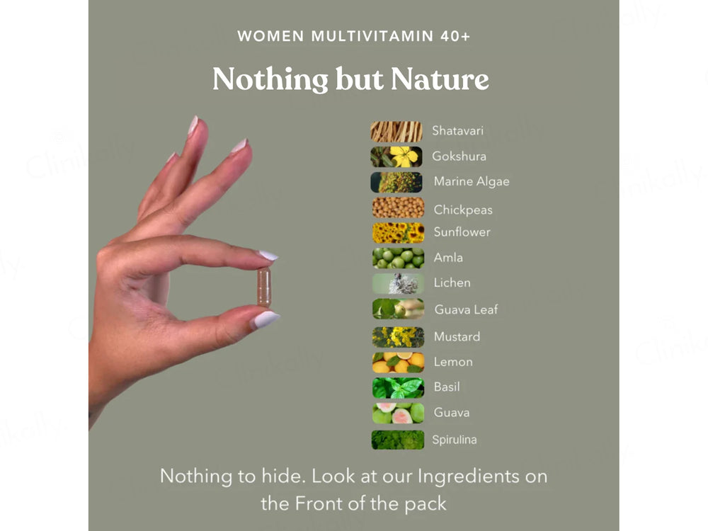 Earthful Women Multivitamin 40+ Nutraceutical Veg Capsule