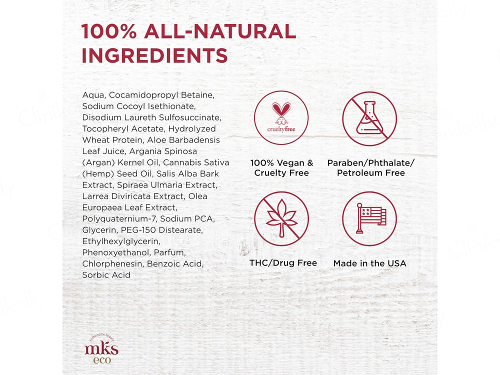 Earthly Body MKS Eco Nourish Daily Shampoo + Conditioner Combo