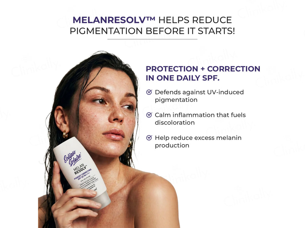 Eclipse Solaire Melan Resolv Pigment Correcting Sunscreen SPF 50 PA++++