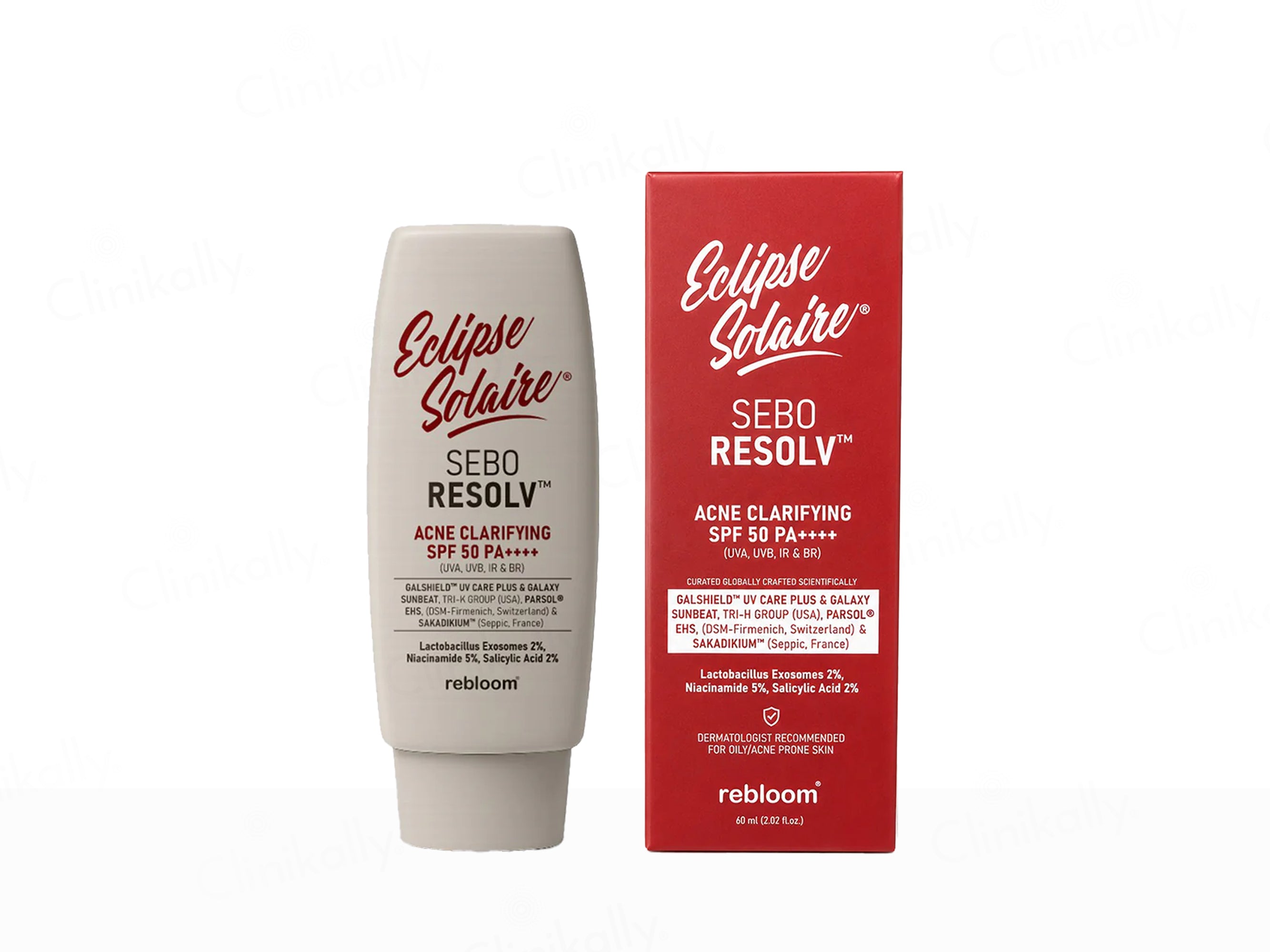 Eclipse Solaire Sebo Resolv Acne Clarifying Sunscreen SPF 50 PA++++