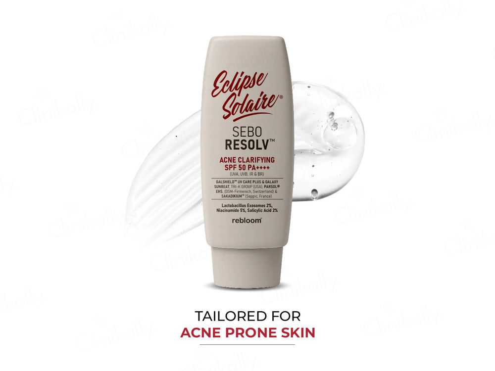 Eclipse Solaire Sebo Resolv Acne Clarifying Sunscreen SPF 50 PA++++
