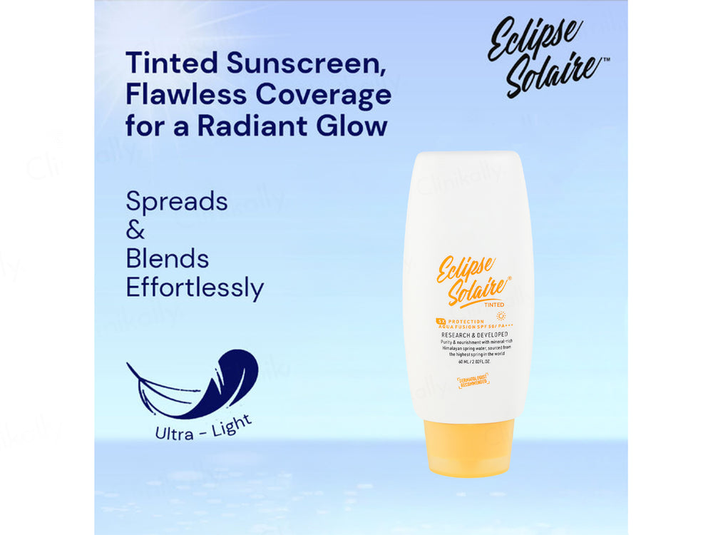 Eclipse Solaire Tinted Aqua Fusion Sunscreen SPF 50 PA+++
