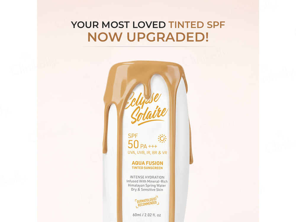 Eclipse Solaire Tinted Aqua Fusion Sunscreen SPF 50 PA+++