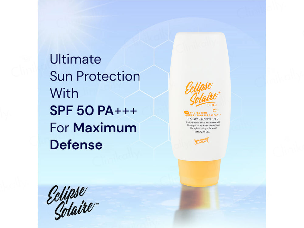 Eclipse Solaire Tinted Aqua Fusion Sunscreen SPF 50 PA+++