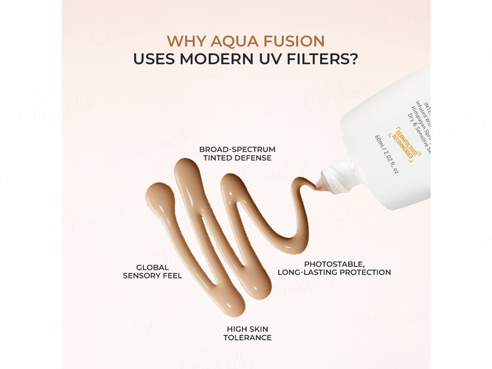 Eclipse Solaire Tinted Aqua Fusion Sunscreen SPF 50 PA+++