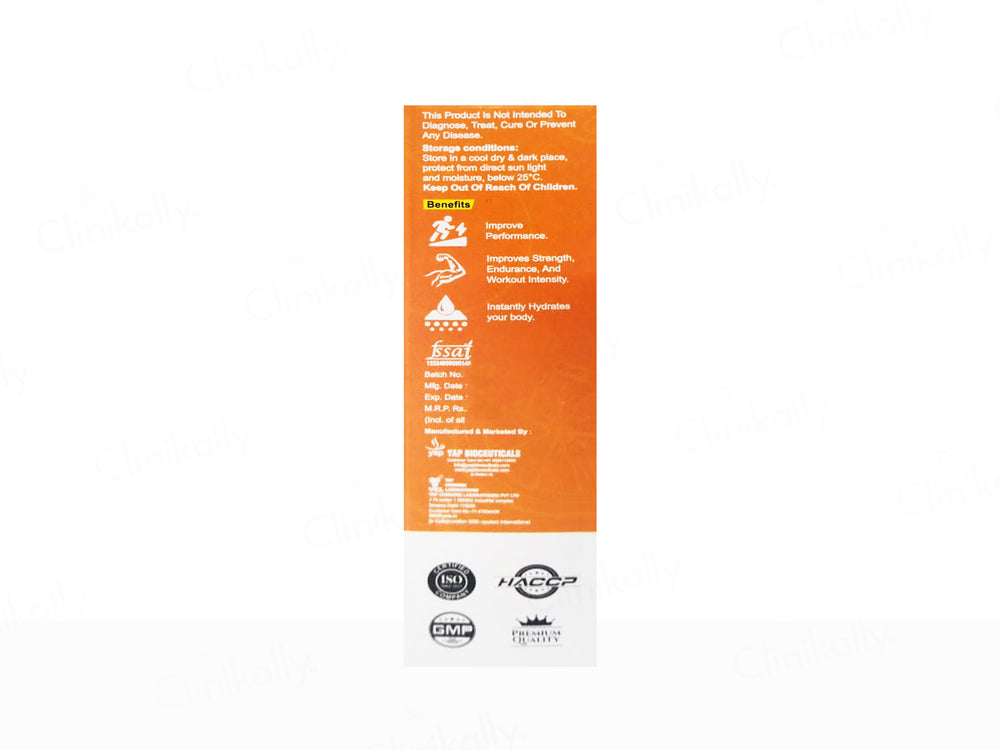 Effc-Z Vitamin C & Zinc Effervescent Tablet - Orange Flavour