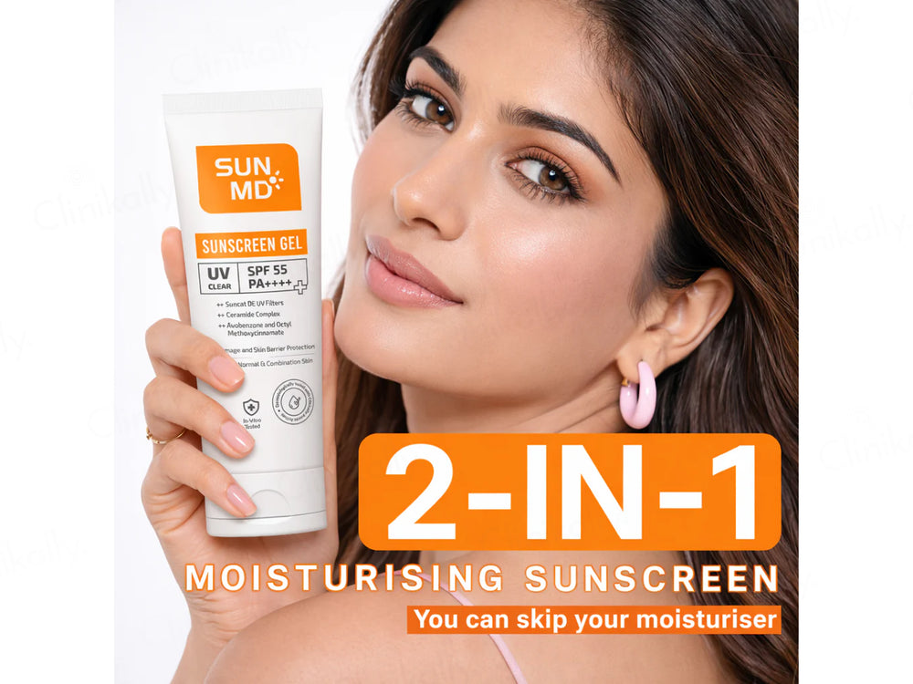 Elemen SunMD UV Clear Sunscreen Gel SPF 55 PA++++