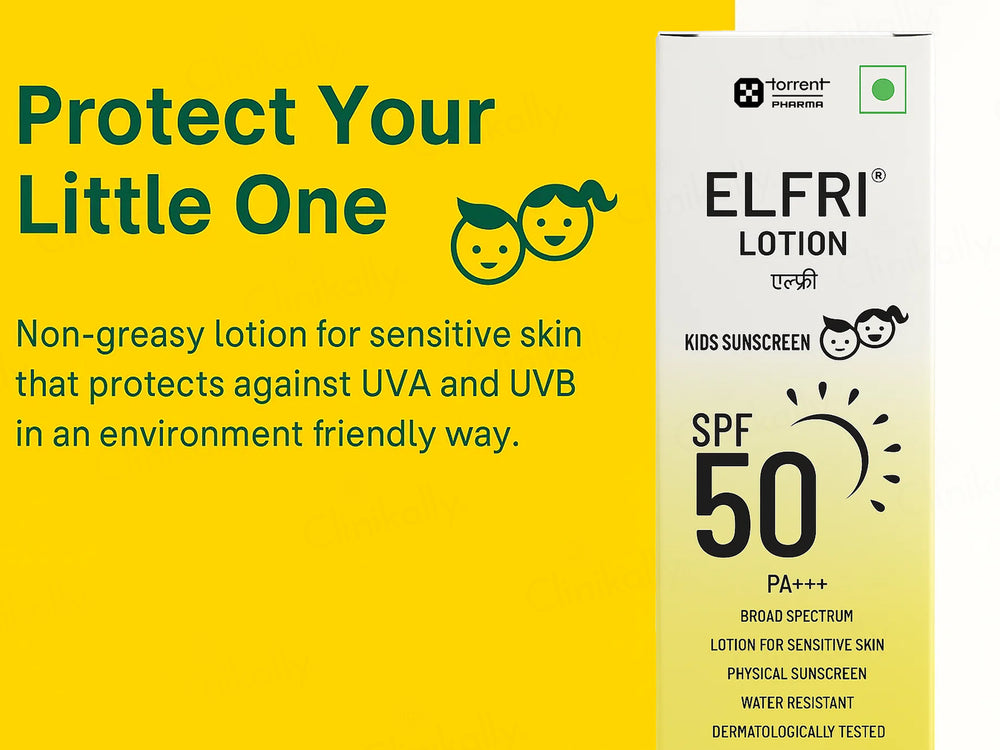 Elfri Kids Sunscreen Lotion SPF 50 PA+++